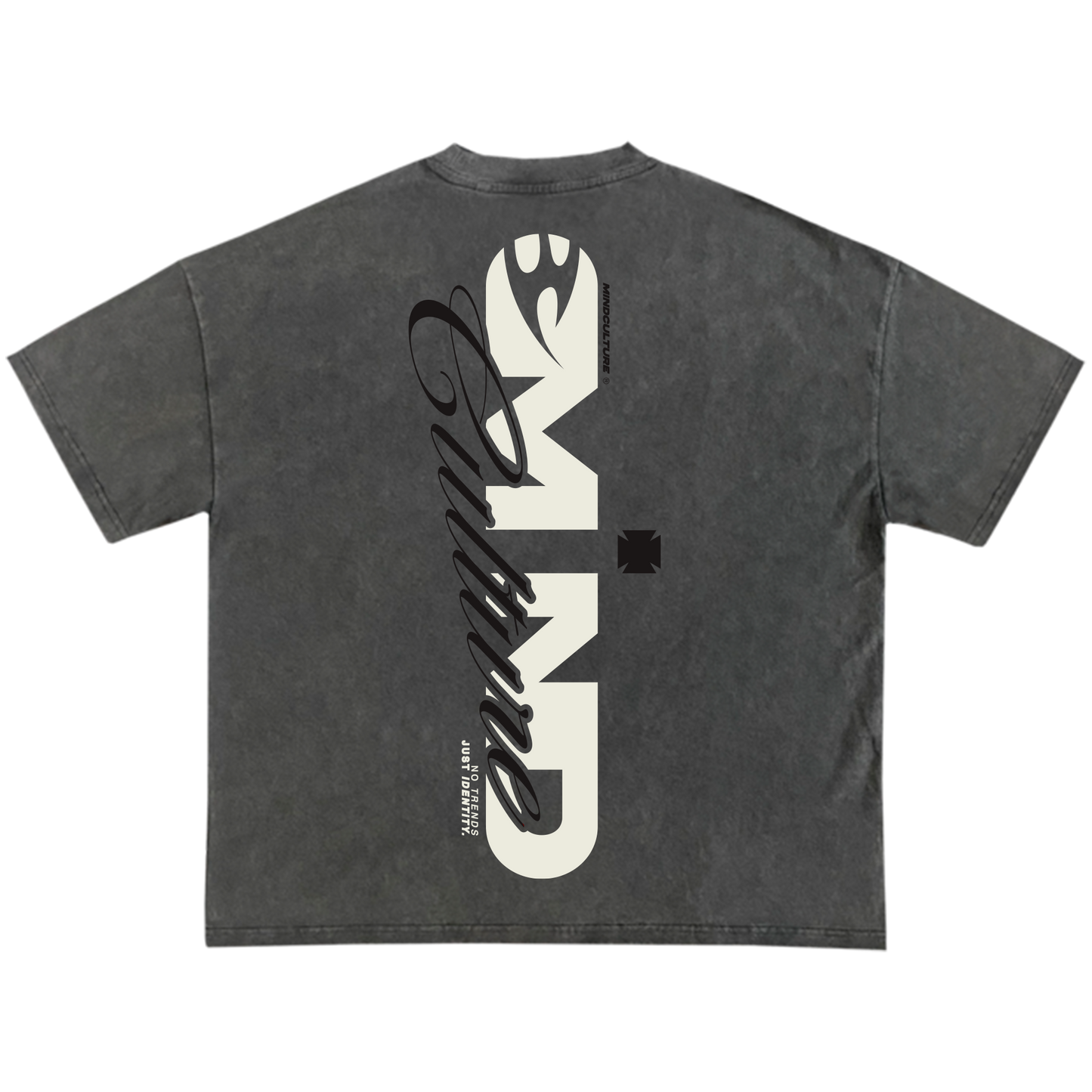"IDENTITY TEE" GRAY