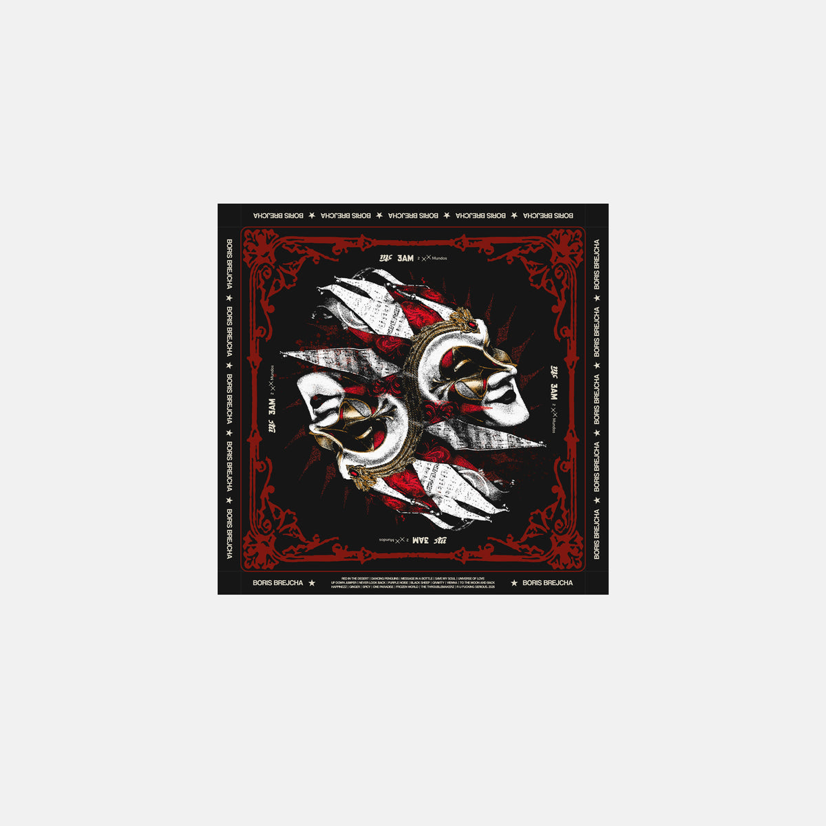 BANDANA MIND CULTURE x 2MUNDOS — SPECIAL EDITION BORIS BREJCHA