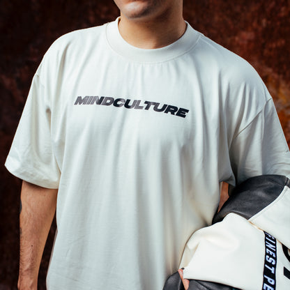 "CORE IDENTITY TEE" OFF WHITE