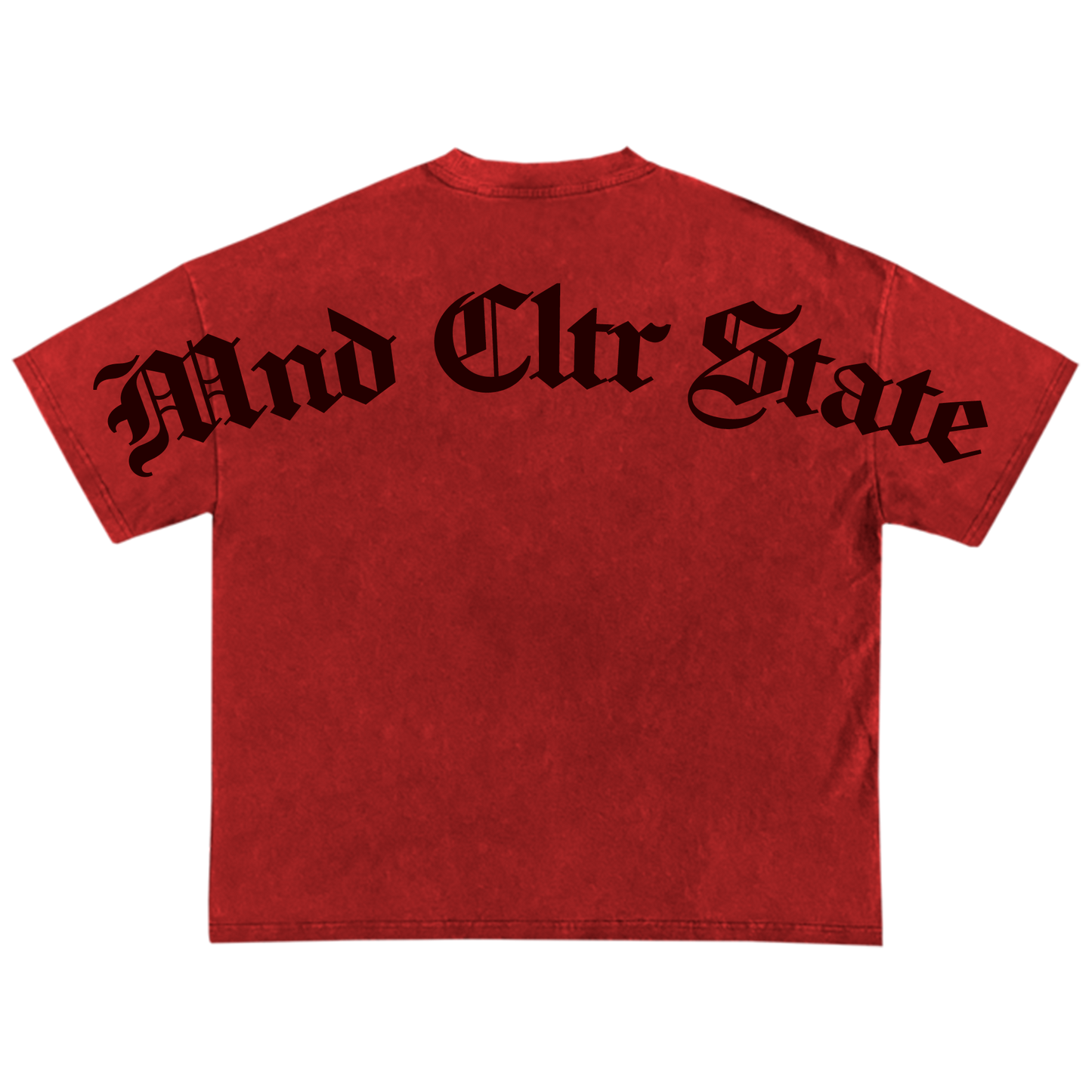 "VOICES OF THE SELF" DENIM RED