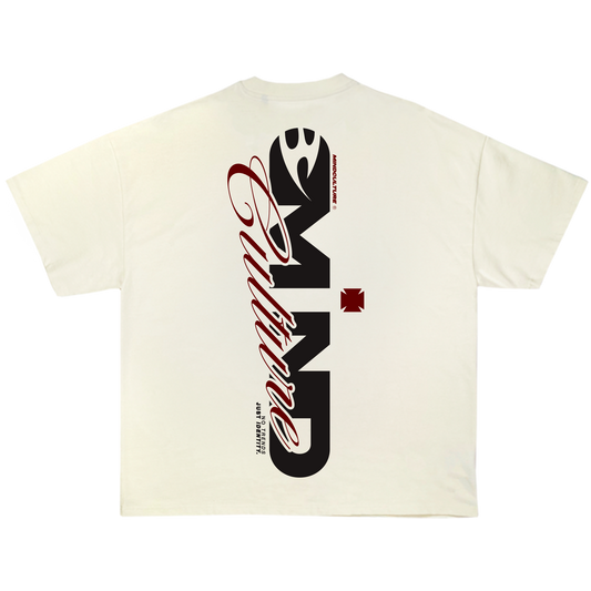 "CORE IDENTITY TEE" OFF WHITE