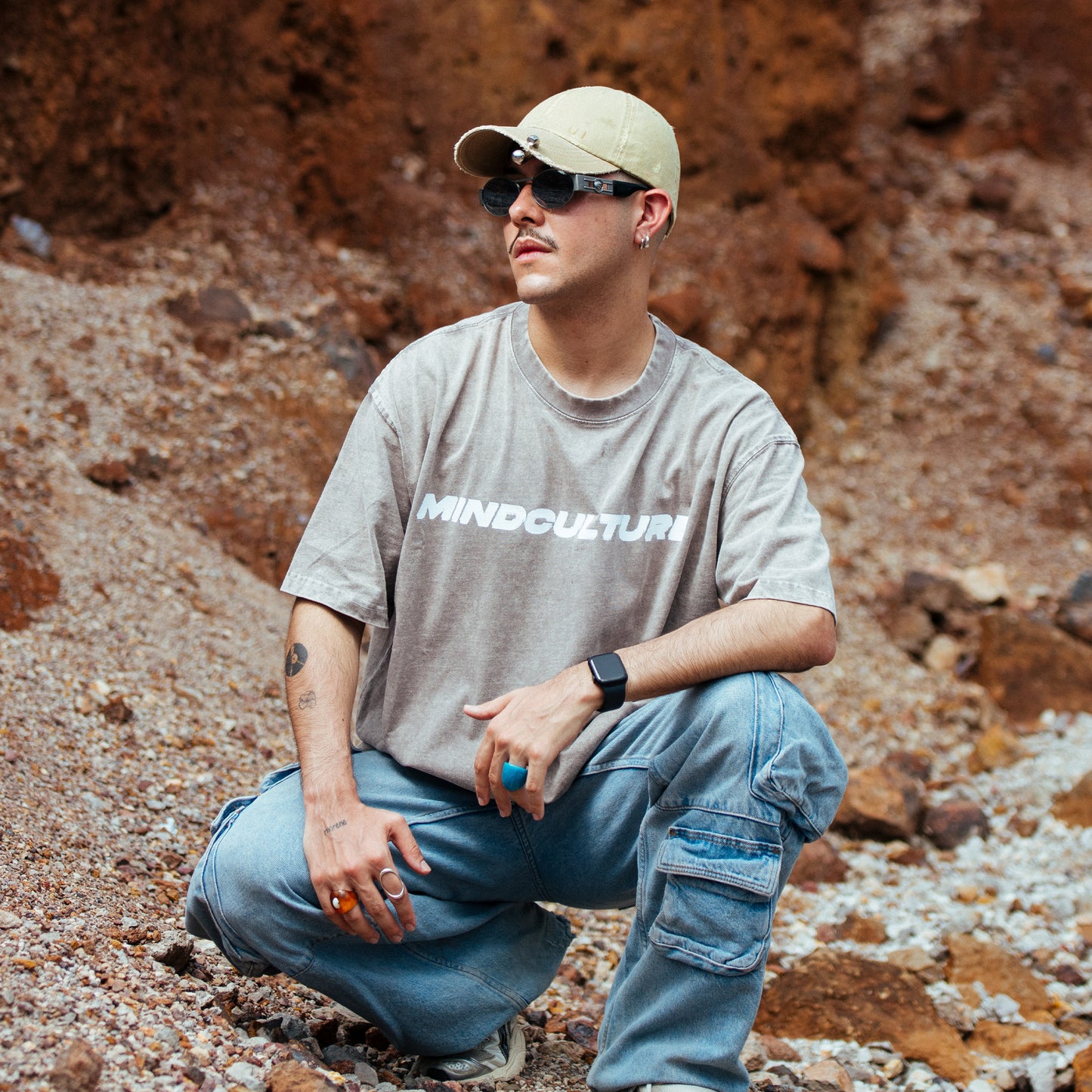 "DREAM FUEL TEE" GRIS MOON