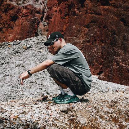 "NOT RANDOM TEE" AQUA GREEN