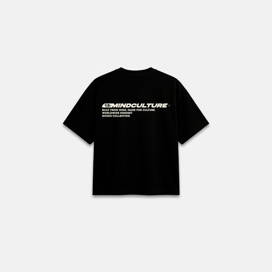 MINDCULTURE - ESSENTIAL TEE BLACK