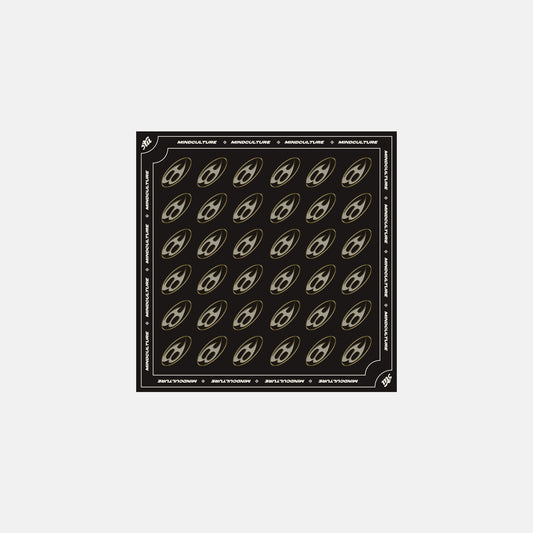 MINDCULTURE - GOLDEN MONOGRAM BANDANA