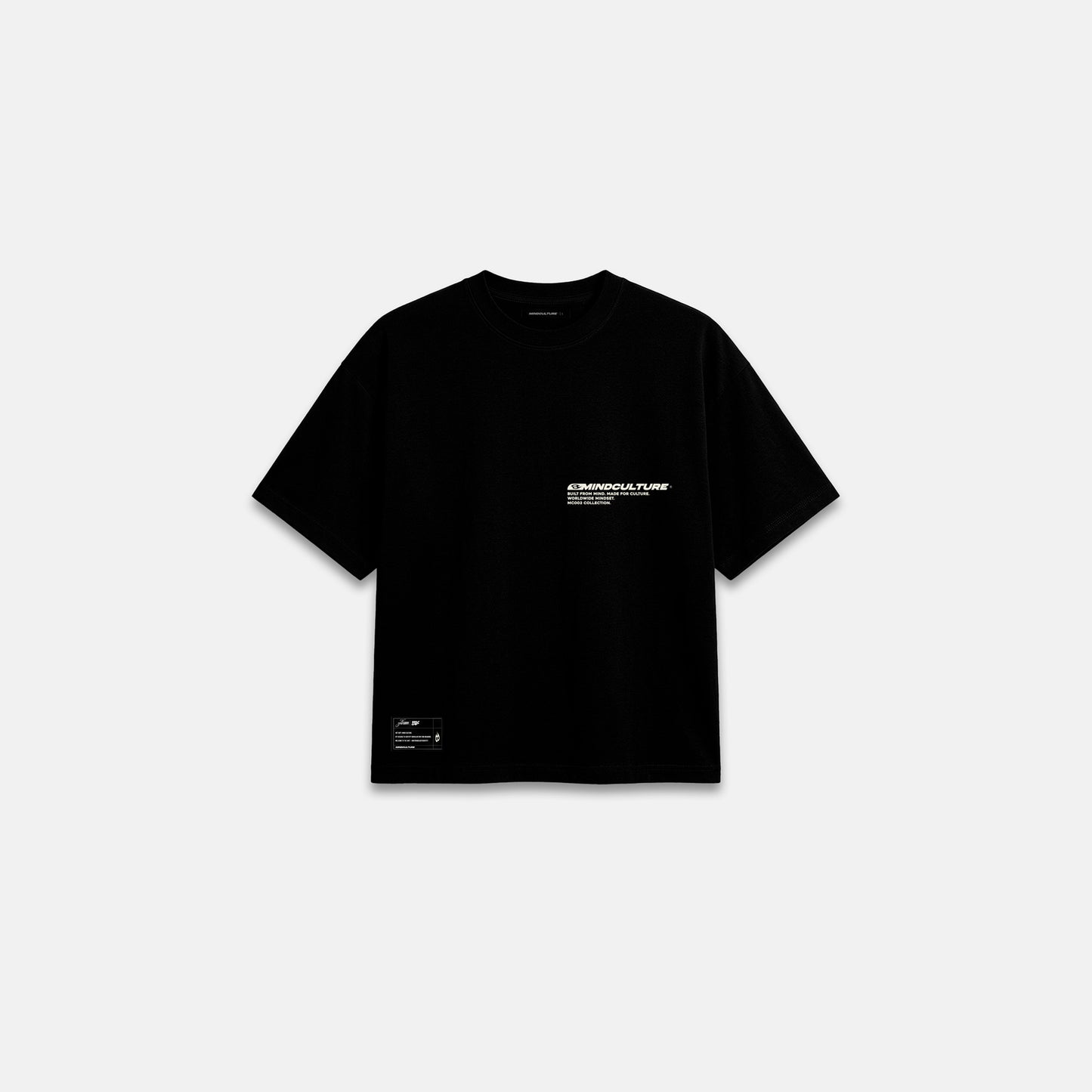 MINDCULTURE - ESSENTIAL TEE BLACK