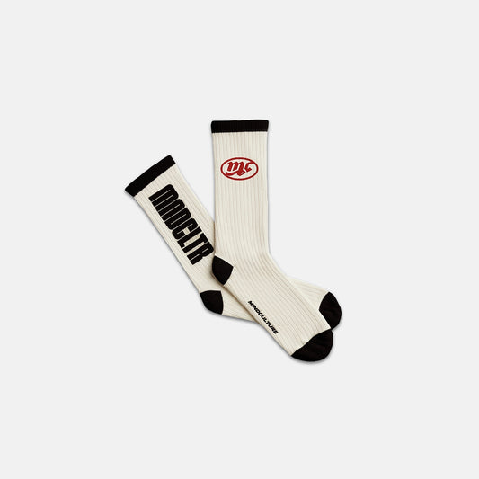 MND CLASSIC SOCKS — OFF WHITE