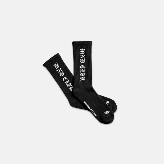 MND CLASSIC SOCKS — BLACK