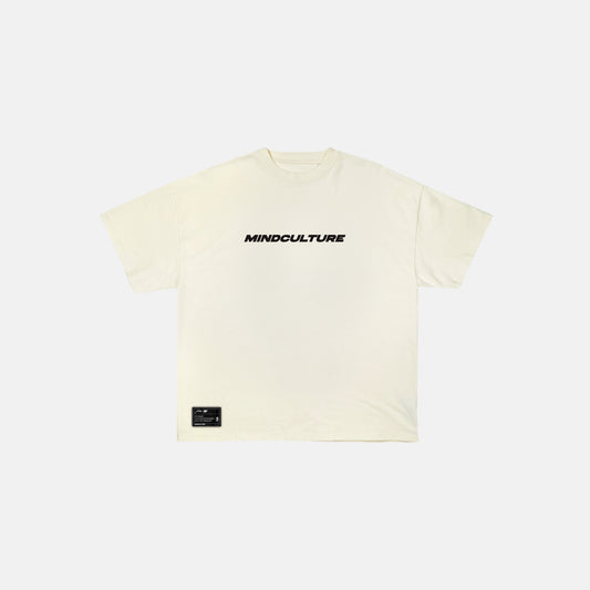 "CORE IDENTITY TEE" OFF WHITE