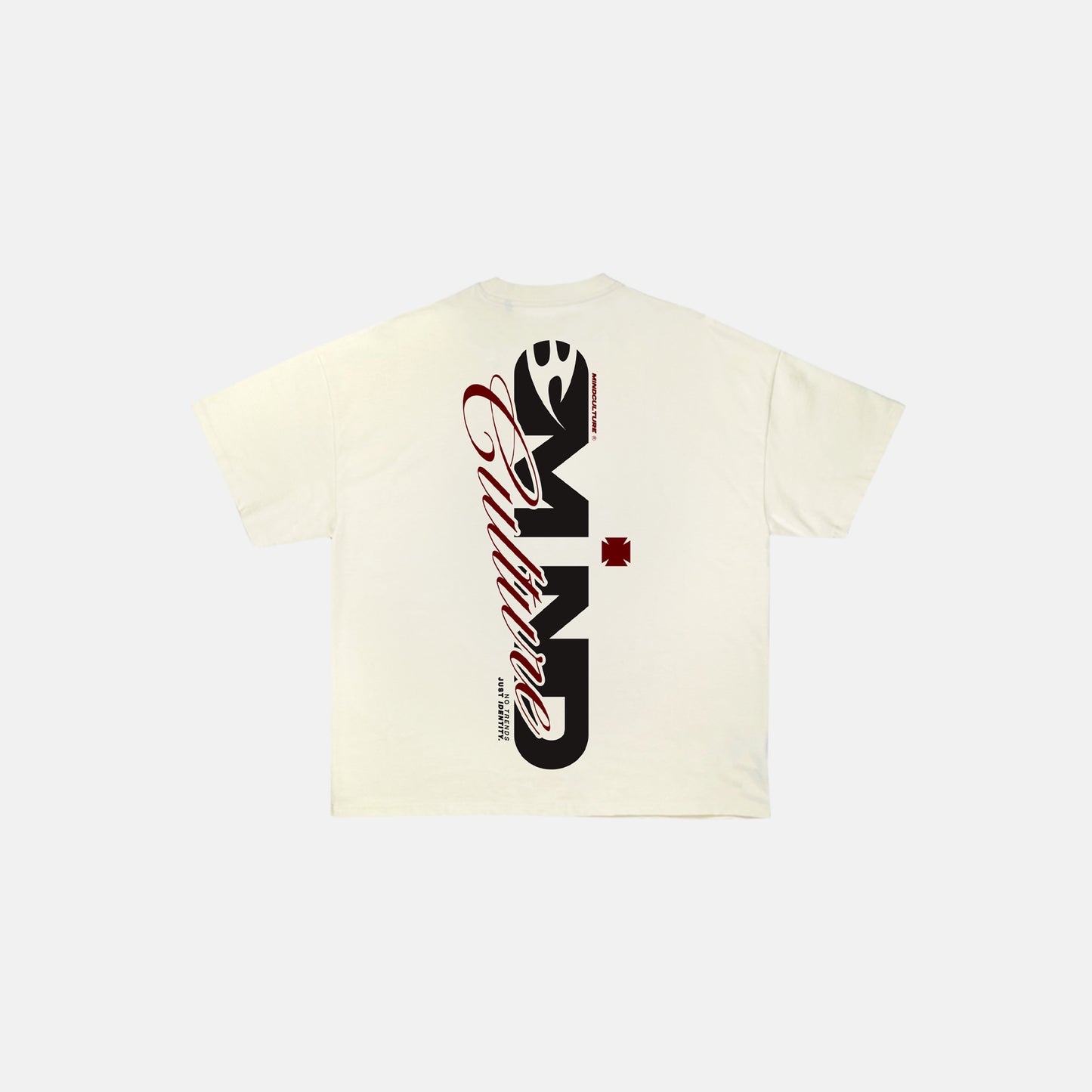"CORE IDENTITY TEE" OFF WHITE