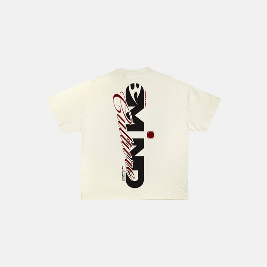 "CORE IDENTITY TEE" OFF WHITE