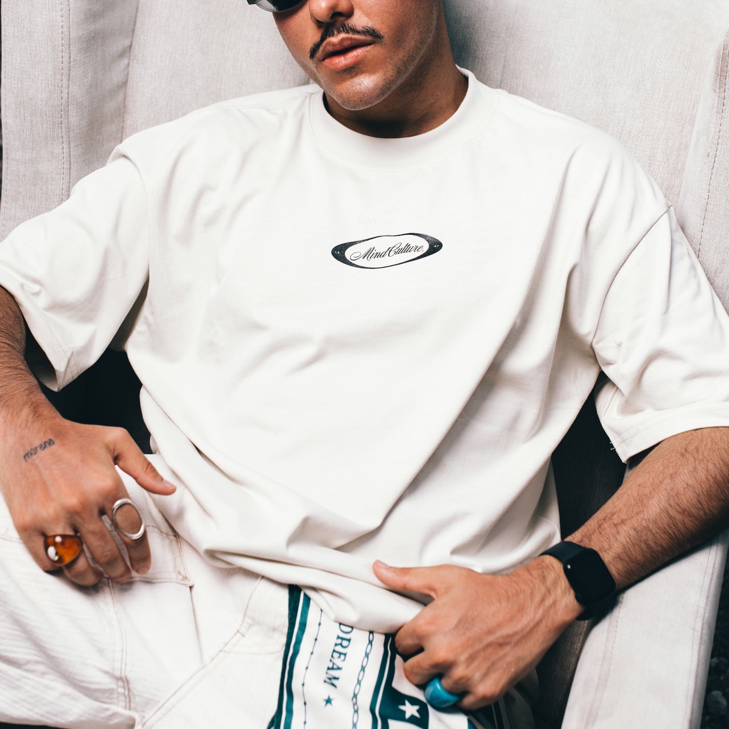 "ACHIEVE ALL THAT YOUR MIND BUILDS" OFF WHITE