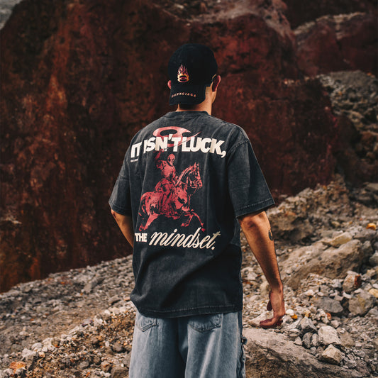 ''MAD MAN'' WASHED BLACK