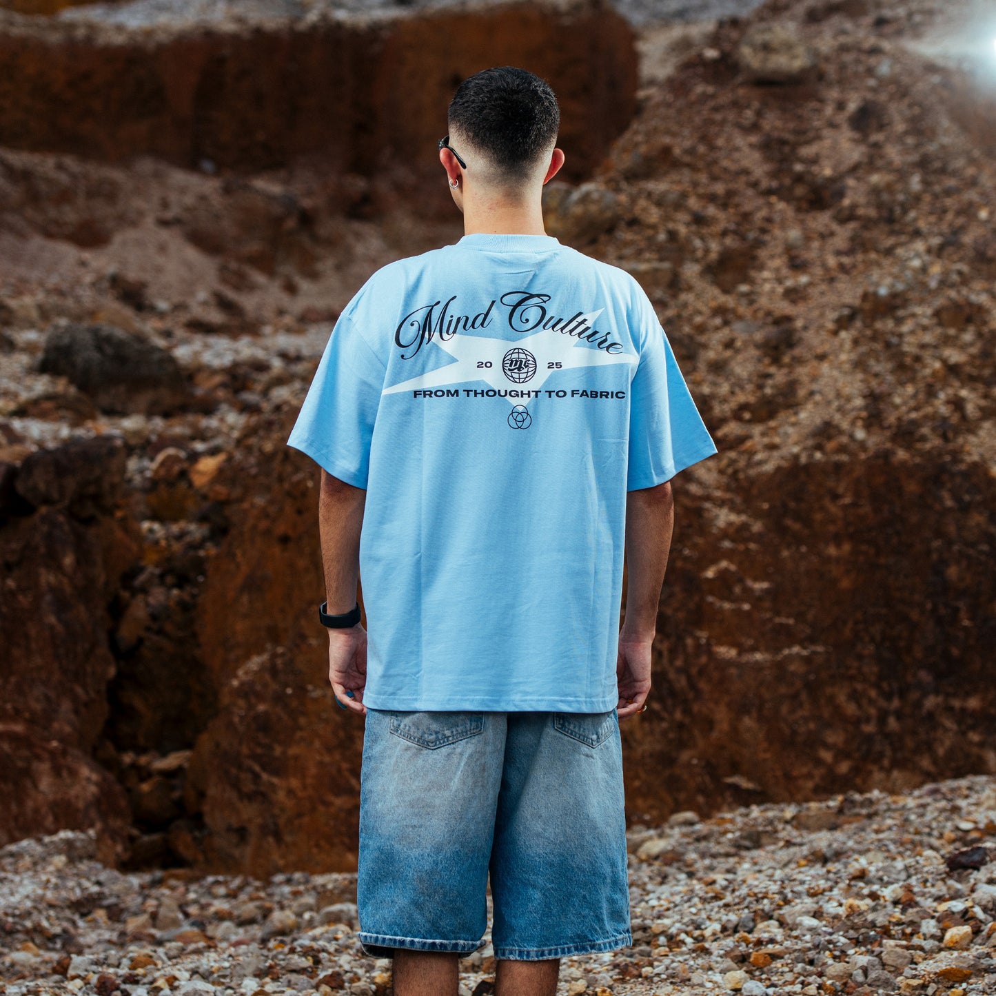 "GLOBAL ORIGIN" LIGHT BLUE