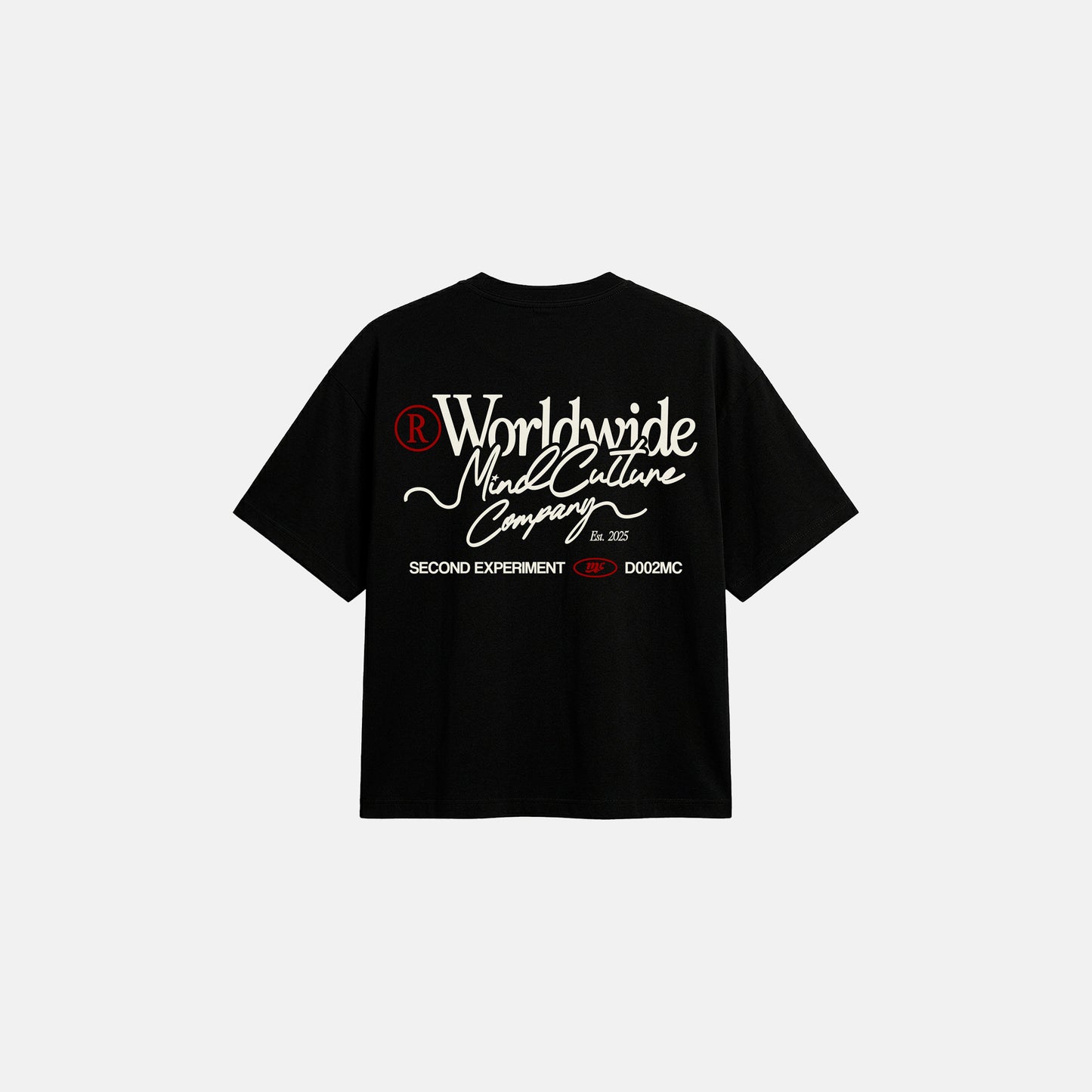 CAMISETA "WORLDWIDE MND CLTR" BLACK