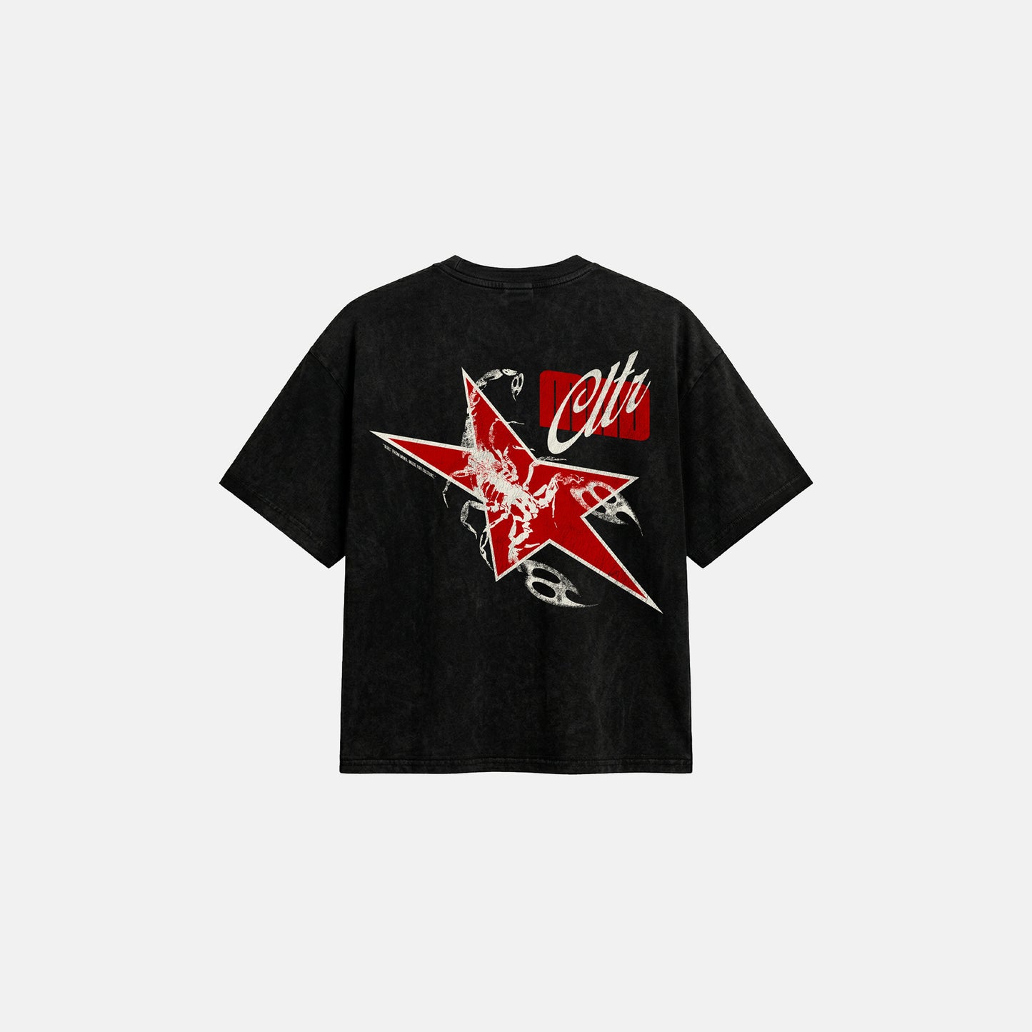 MIND CULTURE – STAR CULTURE WASHED BLACK