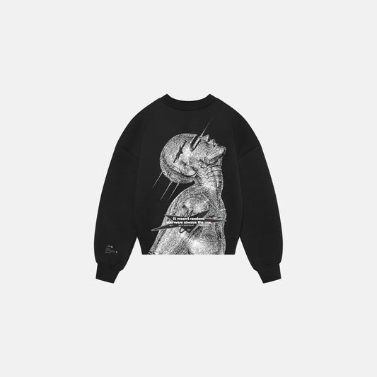 SWEATER "NOT RANDOM"