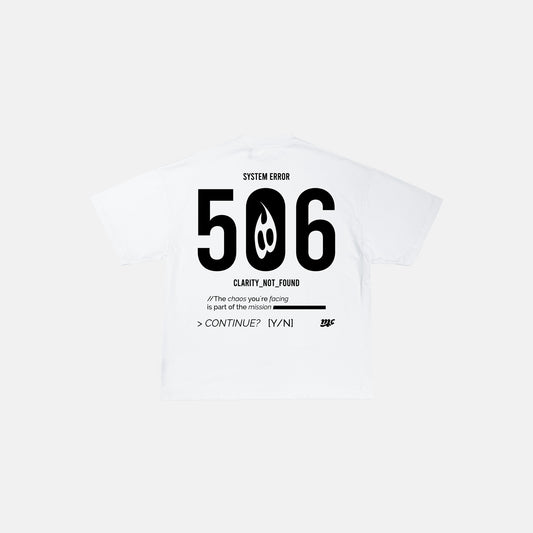 "SYSTEM ERROR" WHITE